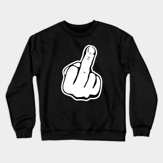 THE FINGER Crewneck Sweatshirt by DSGNS